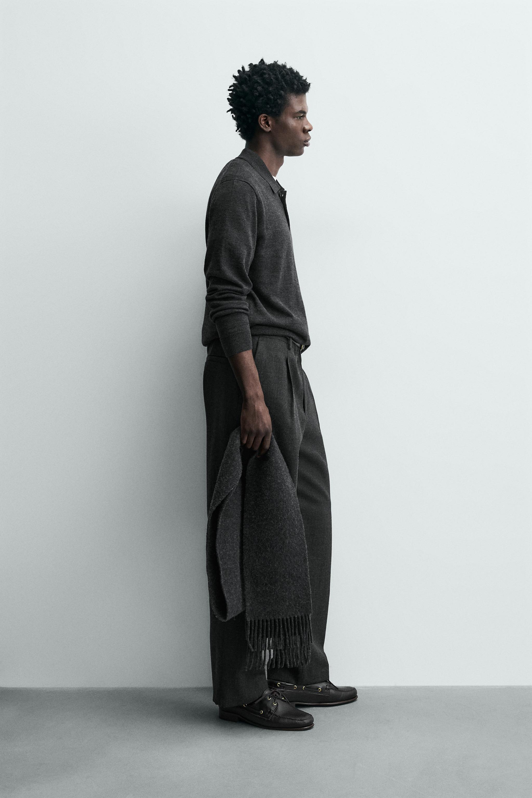 POLO EN MAILLE DE LAINE
